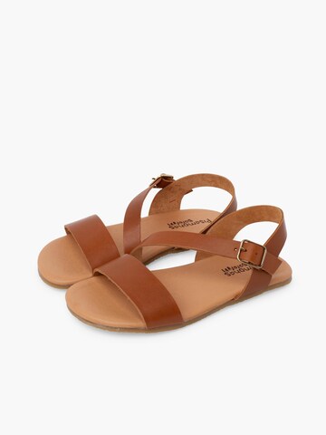 Sandales Pisamonas en marron