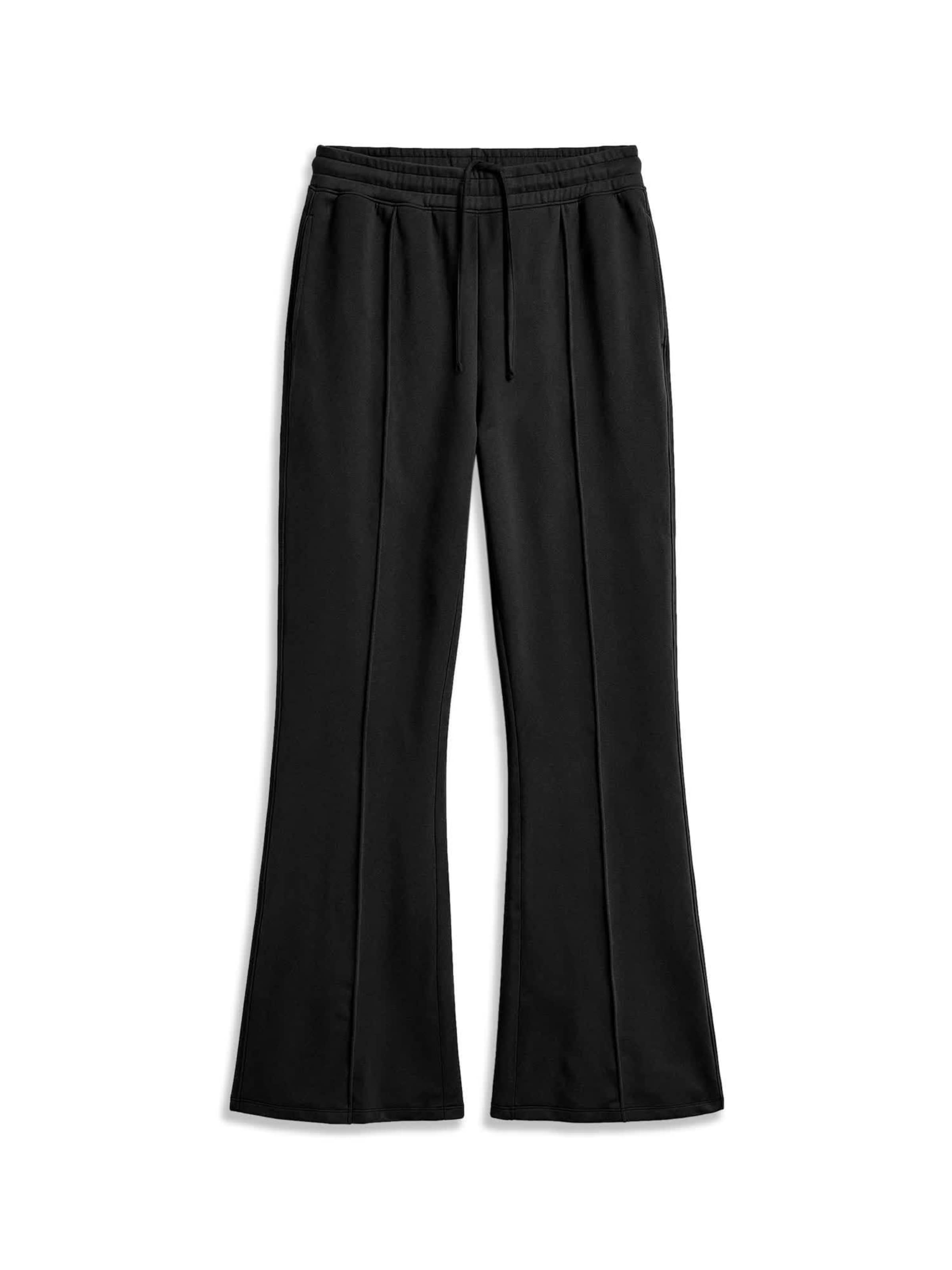 Gisela Loosefit Bukser i sort: forside