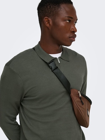 Only & Sons Sweater in Green