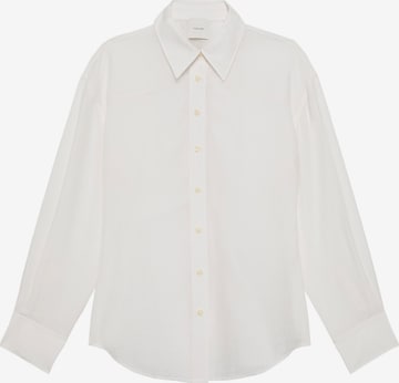T-shirt Calvin Klein Jeans en blanc : devant