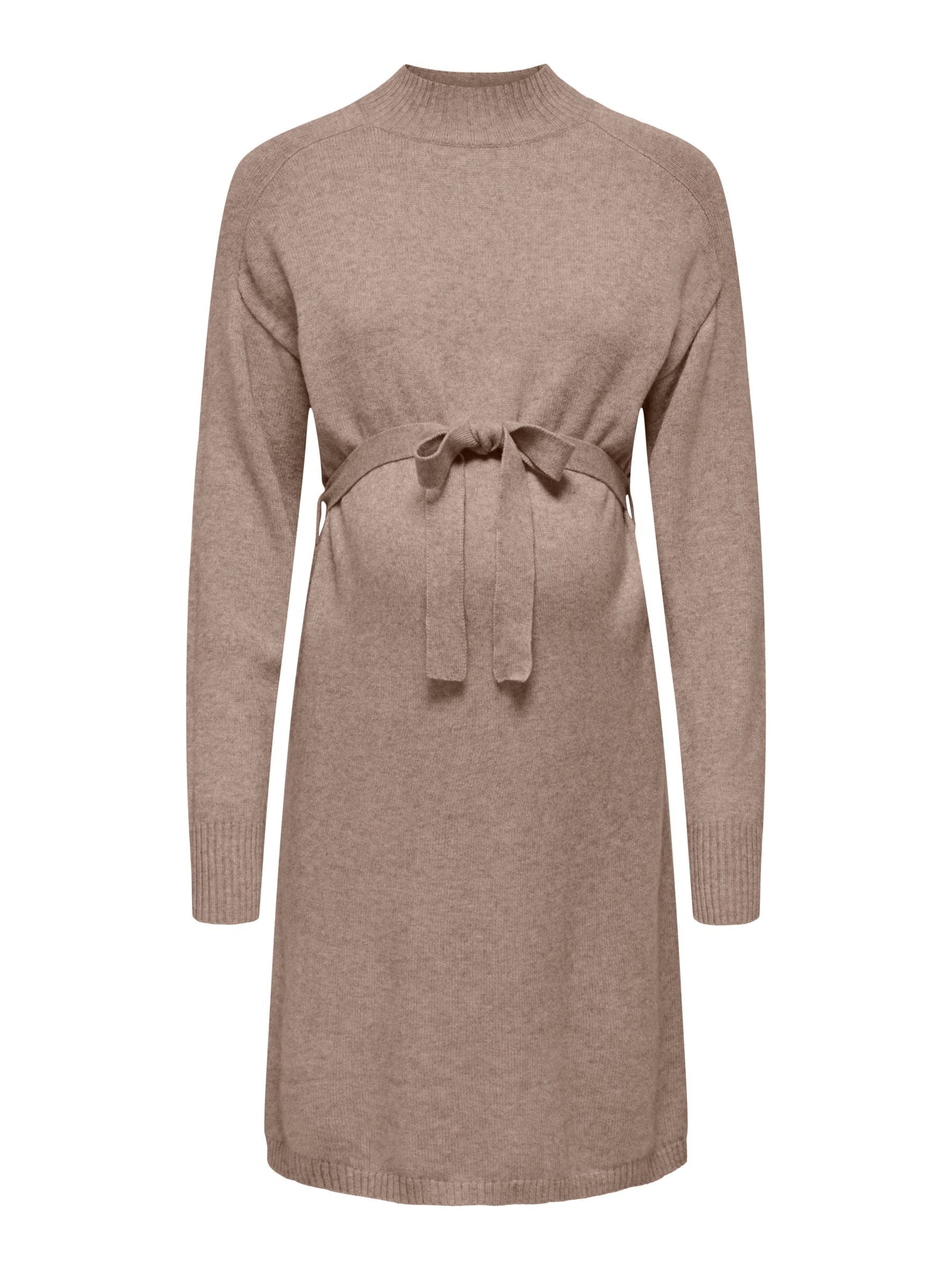 Abito di Only Maternity in marrone: frontale
