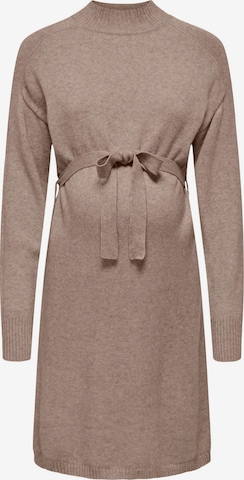 Abito di Only Maternity in marrone: frontale