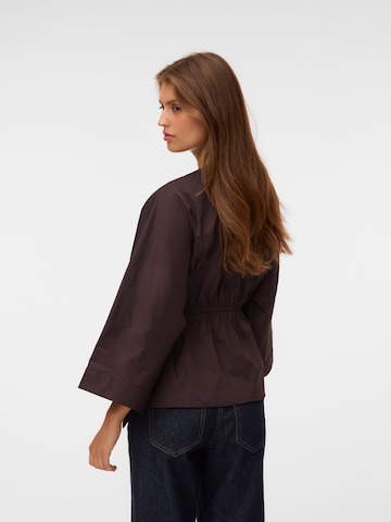 VERO MODA Blouse 'CELIA' in Bruin