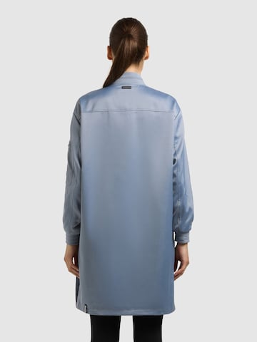 Manteau mi-saison 'TIindra' khujo en bleu