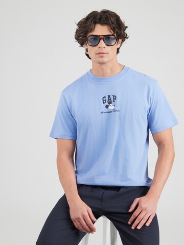 GAP Tričko 'V-DIS X GAP FAM MOMENT' - Modrá