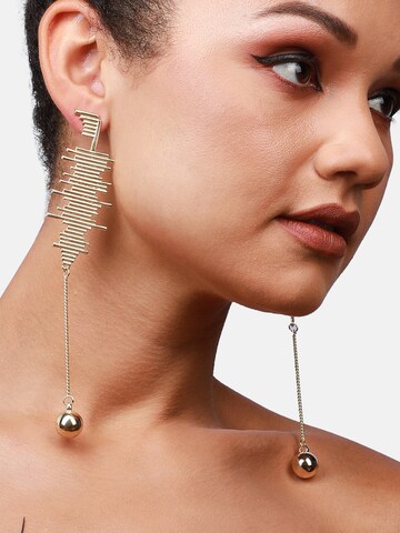 Boucles d'oreilles 'Dory' SOHI en or : devant