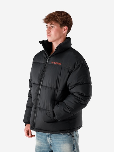 FC BAYERN MÜNCHEN Winter Jacket in Black, Item view