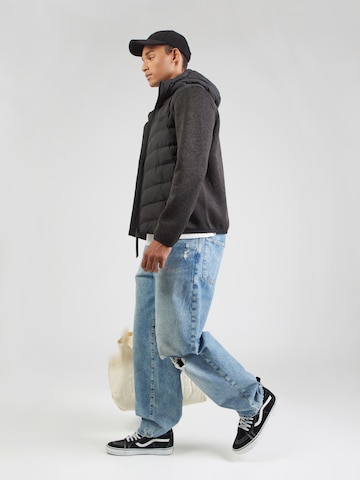 Superdry Демисезонная куртка в Черный