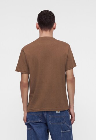 VANS Shirt 'NEW LEFT CHEST' in Brown