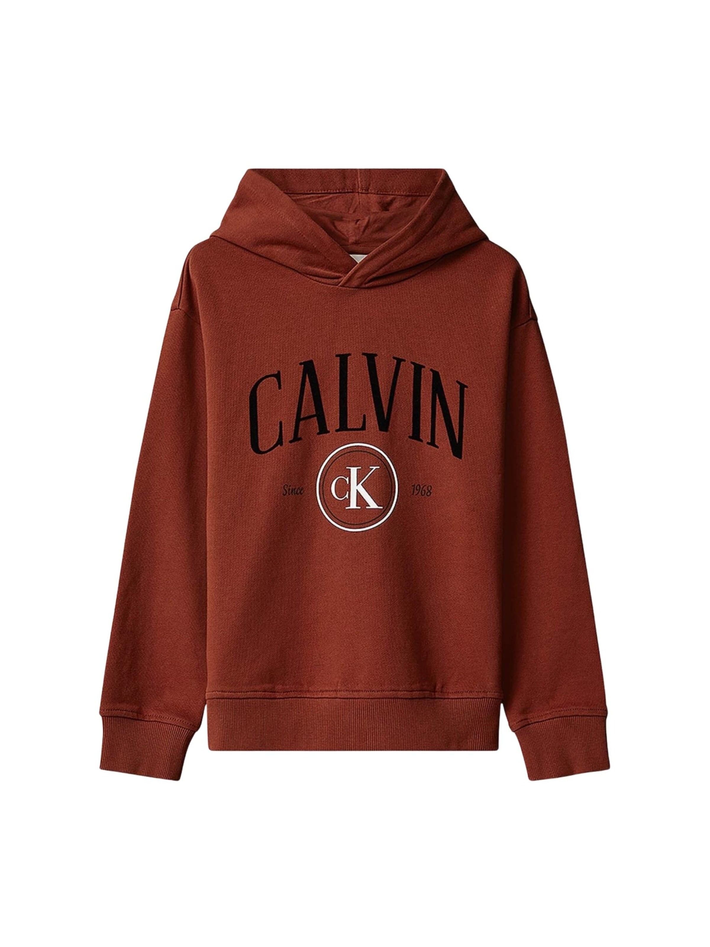 Calvin Klein Kids Sweatshirt in Rood: voorkant