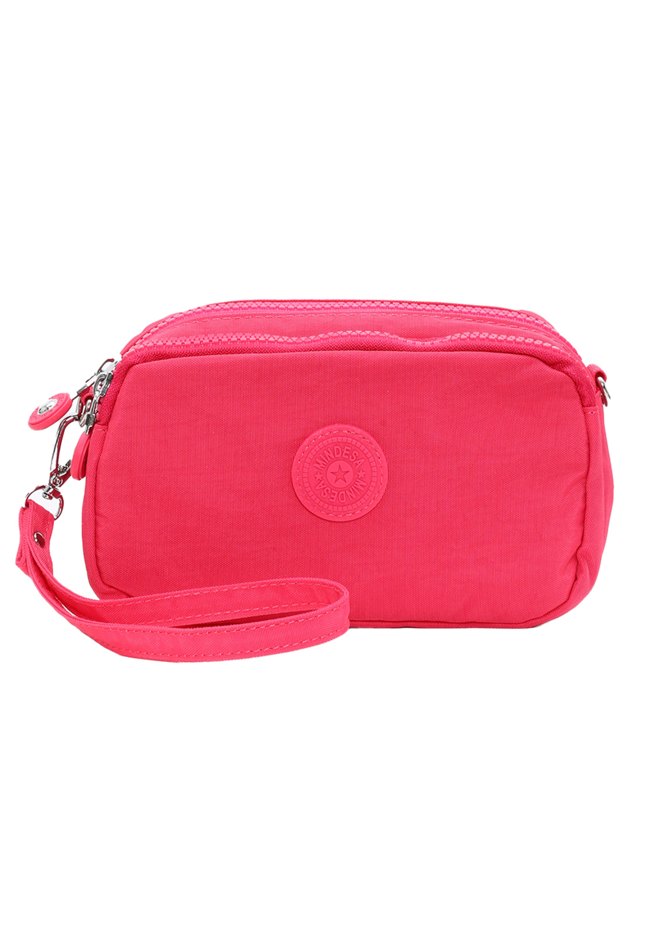 Sac à bandoulière Mindesa en rose : devant