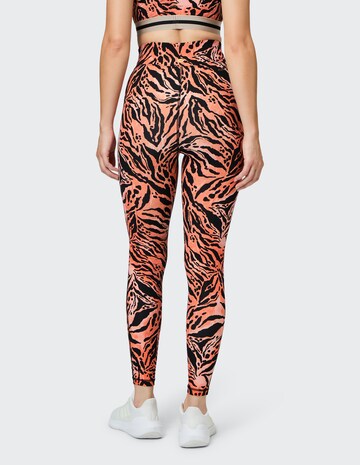 VENICE BEACH Skinny Sporthose in Orange