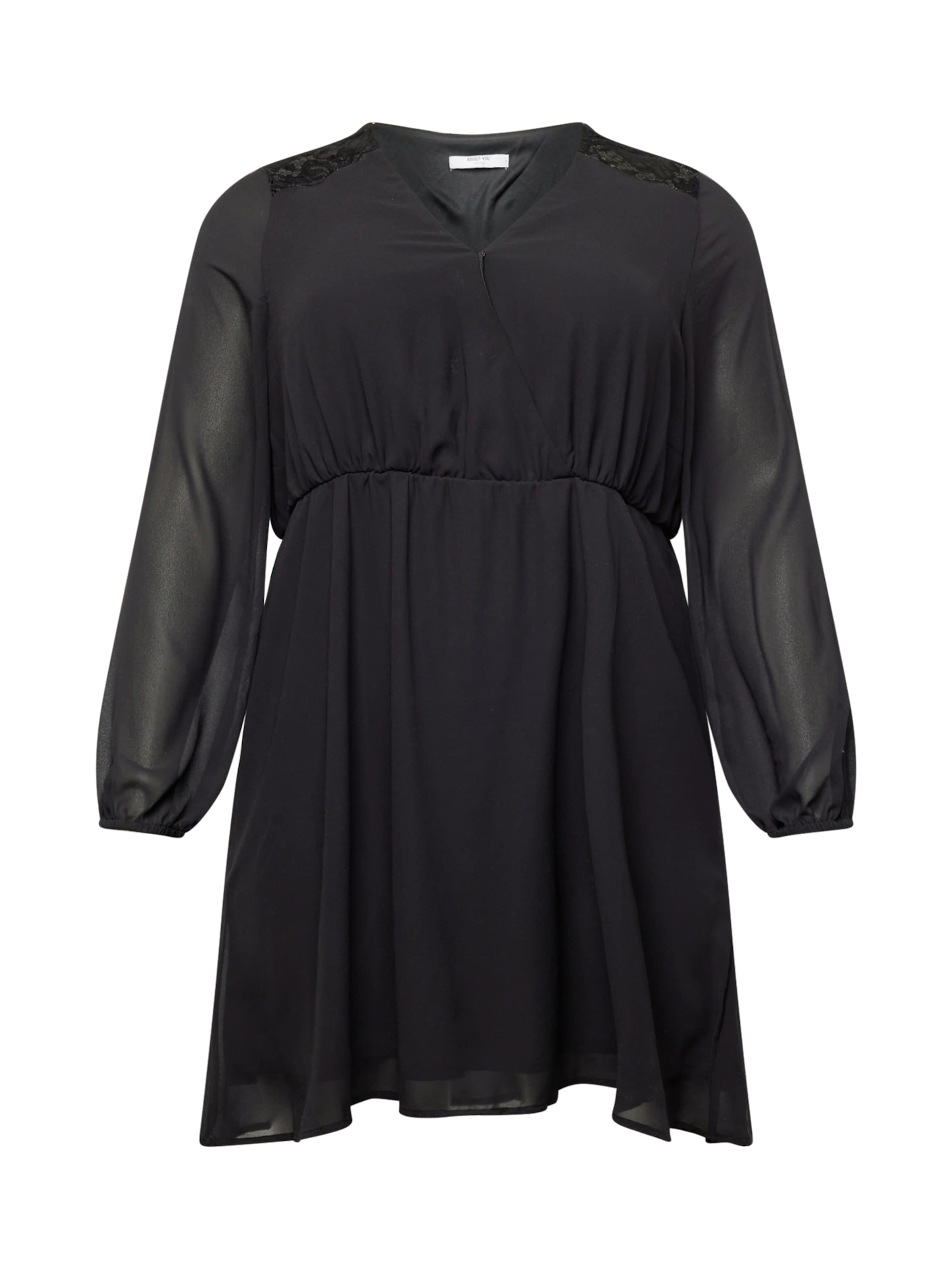 ABOUT YOU Curvy Καλοκαιρινό φόρεμα &#x27;Jolina&#x27; σε μαύρο: μπροστά