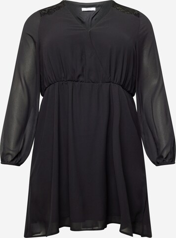 Robe d’été 'Jolina' ABOUT YOU Curvy en noir : devant