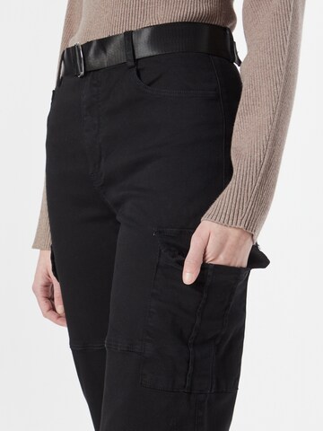 Tally Weijl Regular Cargo Pants in Black