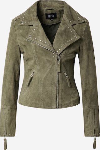 Ibana Between-Season Jacket 'Beata' in Green: front