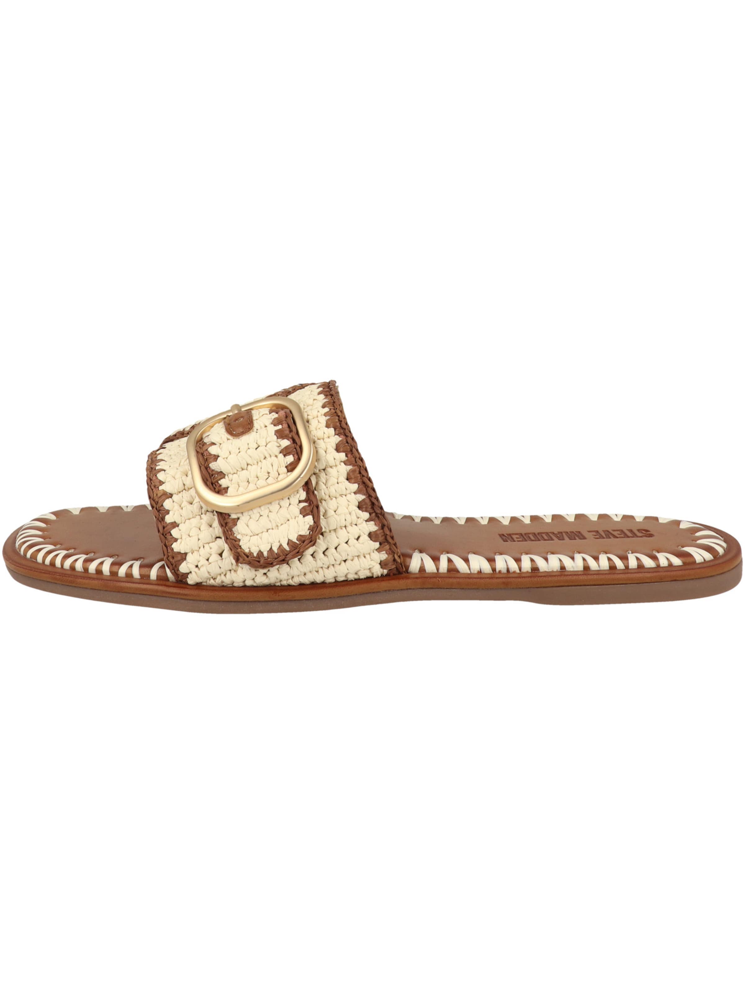 STEVE MADDEN Pantolette 'Seabreeze' in Beige