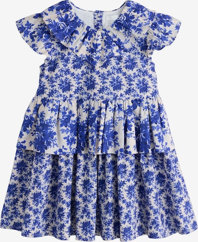Next Kleid in 98 in kobaltblau / taubenblau / weiß, Produktansicht