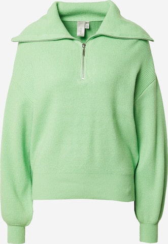 Y.A.S Sweater 'DELI' in Green: front