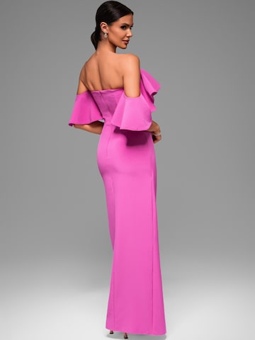 Ombre Evening dress in Pink