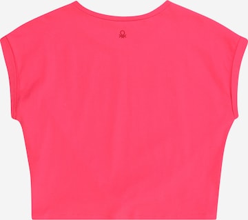 Maglietta di UNITED COLORS OF BENETTON in rosa
