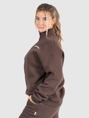 Sweat-shirt 'Teresita' Smilodox en marron