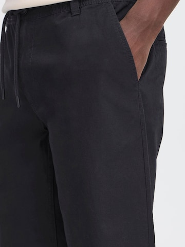 Regular Pantalon chino 'BHTibo' BLEND en noir