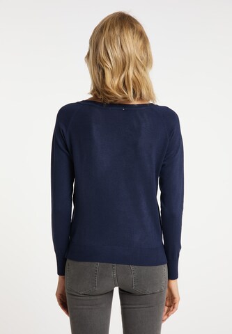 usha BLUE LABEL Pullover in Blau