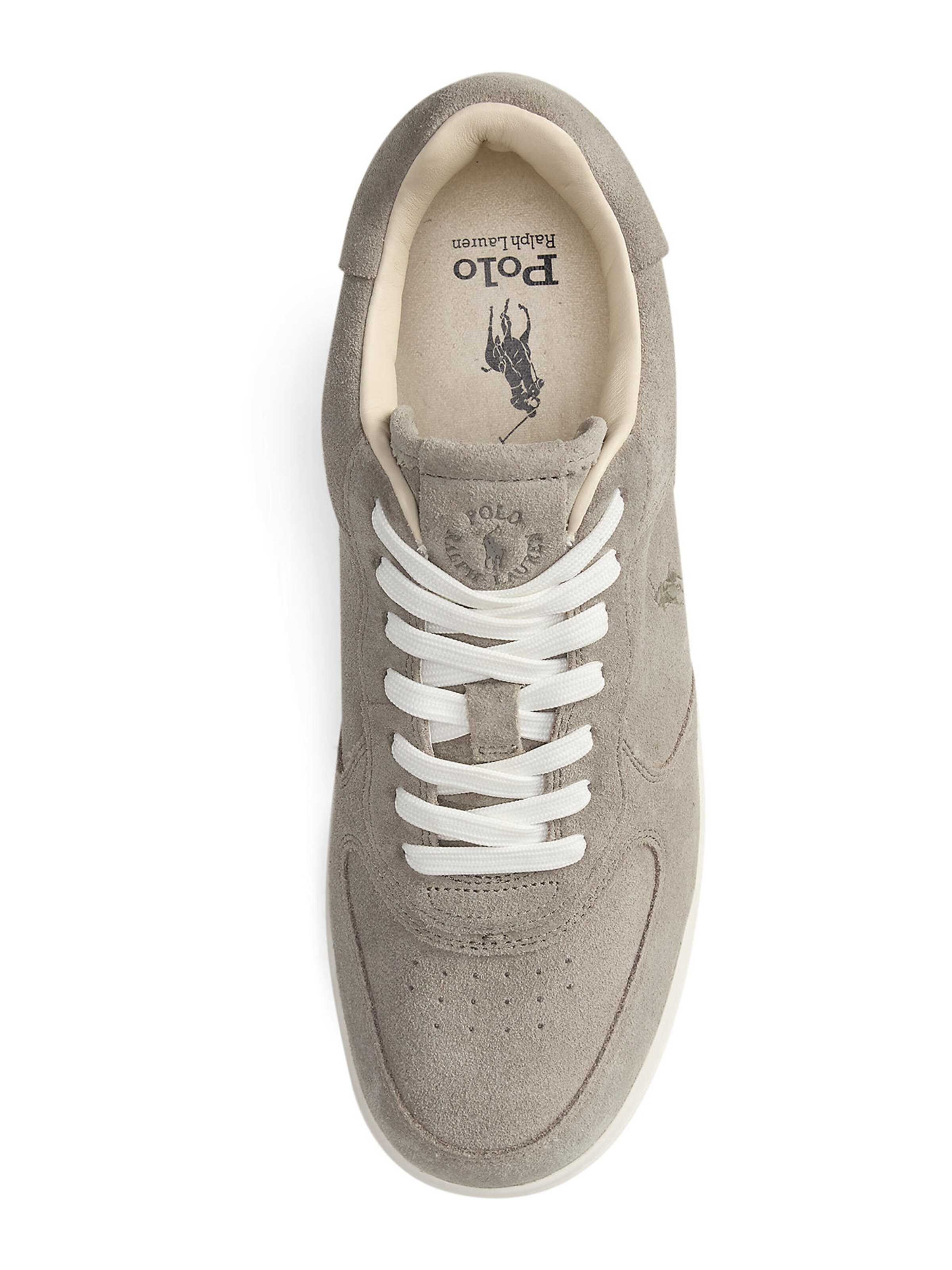 Polo Ralph Lauren Σνίκερ χαμηλό 'MASTERS CRT' σε γκρι