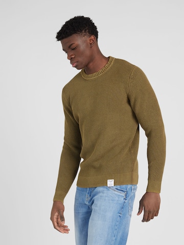 Pepe Jeans Sweater 'MAXWELL' in Green: front