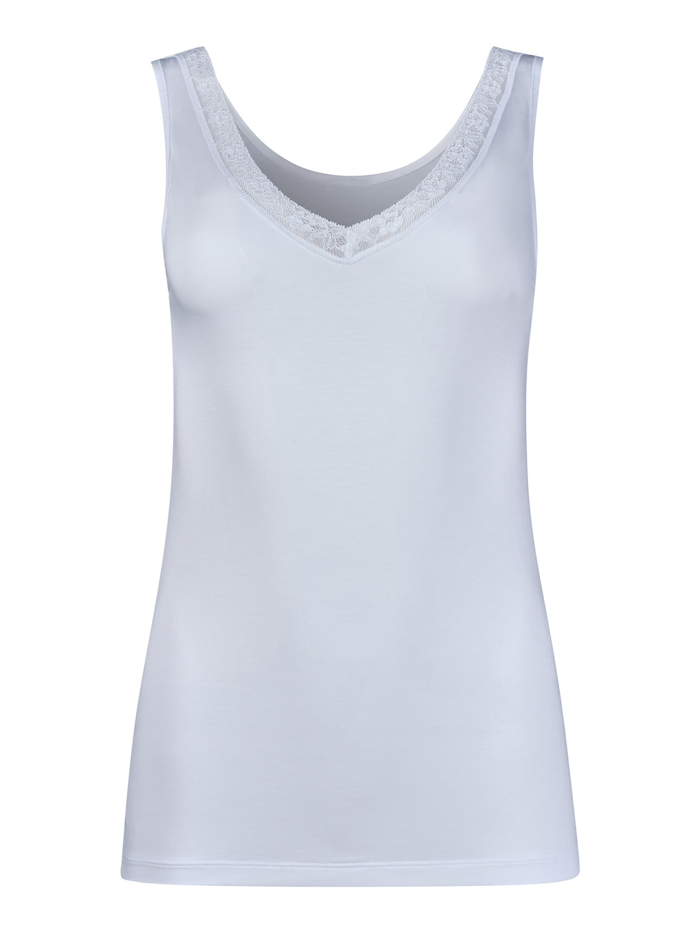 HUBER Tanktop ' Soft Modal ' in S in weiß, Produktansicht