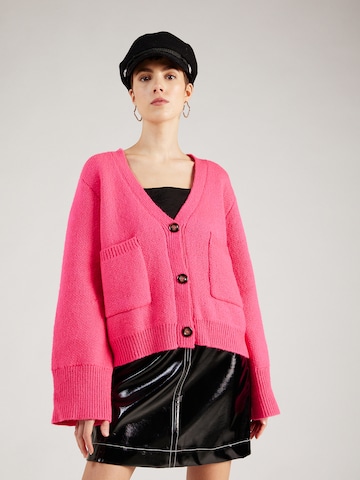 APPARIS Knit Cardigan 'Marcella 2' in Pink: front