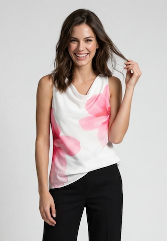 Usha - Top 'Casual' en blanco: frente