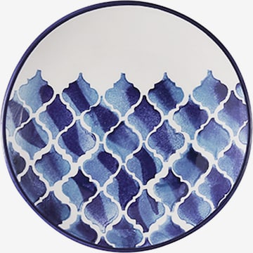 Bella Maison Plate 'Blue Tile' in Blue: front