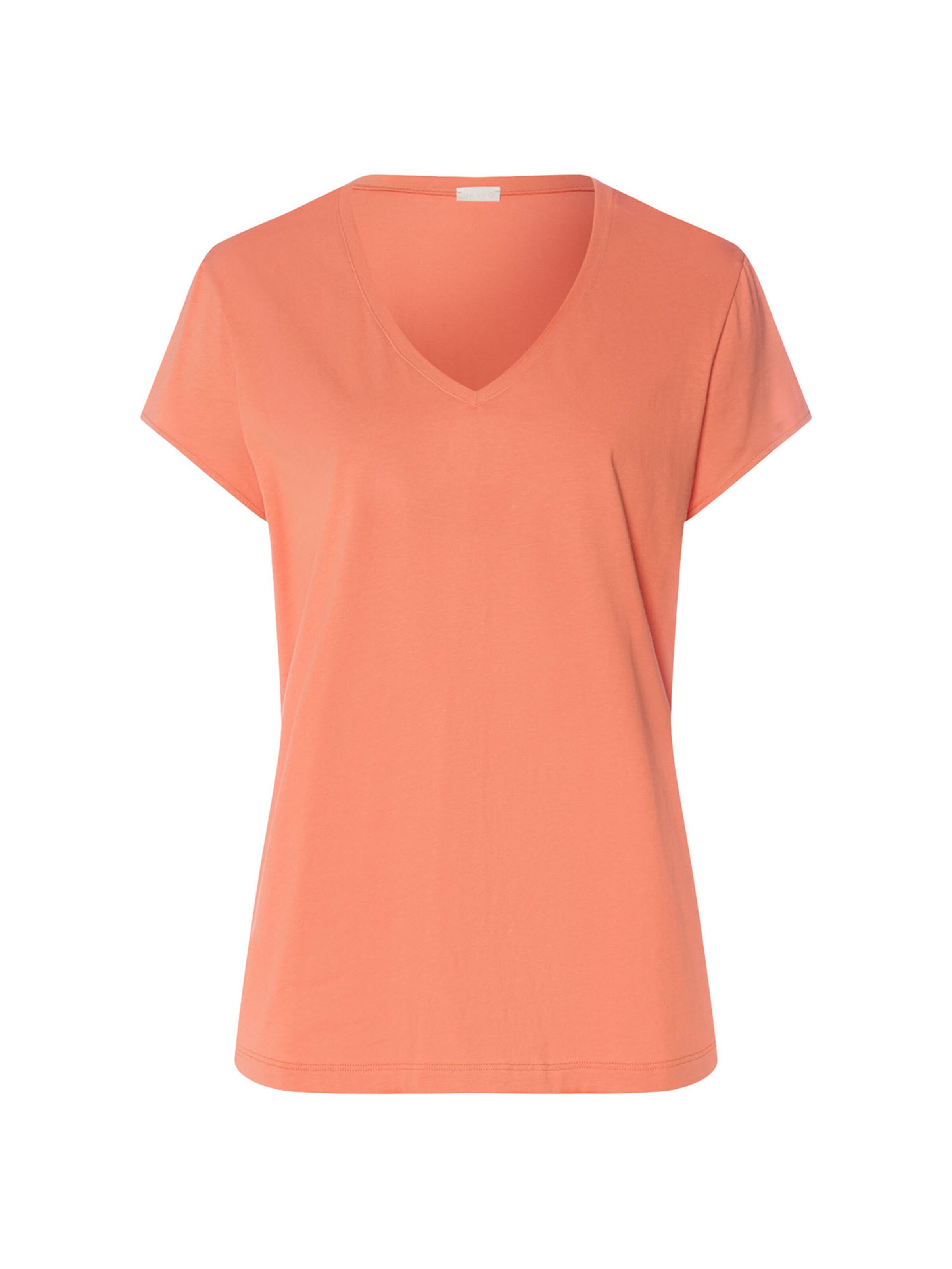Hanro Shirt ' Natural Shirt ' in Oranje: voorkant
