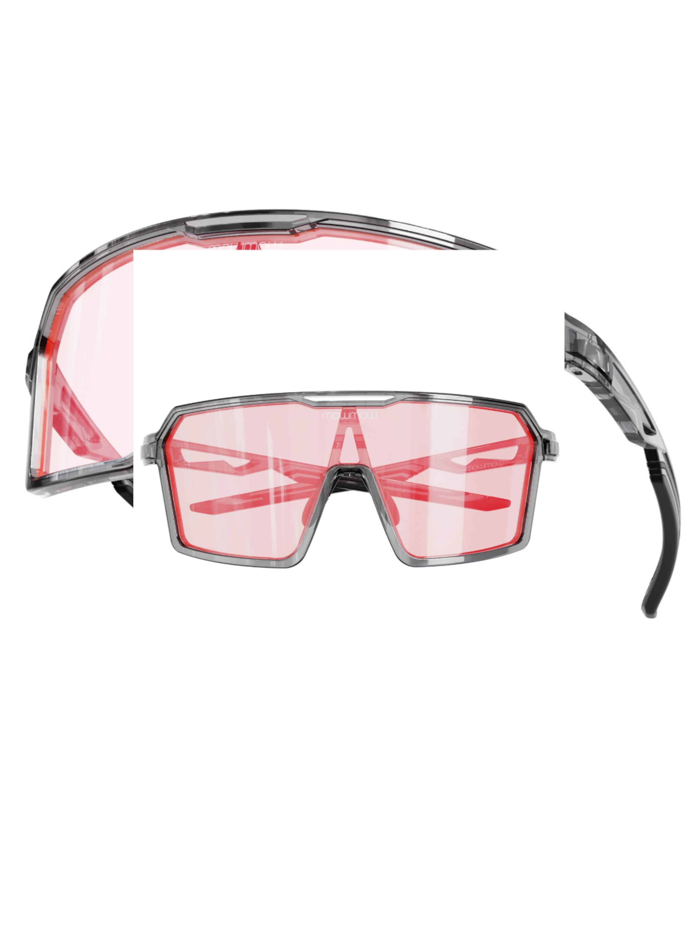 Occhiali da sole sportivi 'MowMow Wizard Sunglasses - Sports Glasses - Photochromic Lens - Men - Women' di Mowmow in rosso
