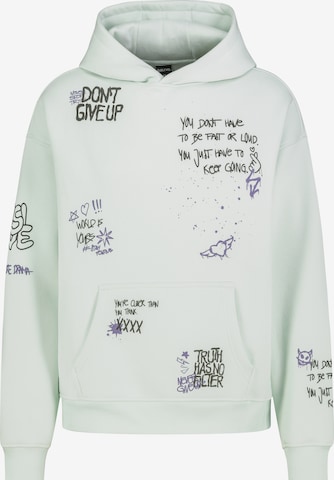 Sublevel Sweatshirt in Grün: Vorderseite