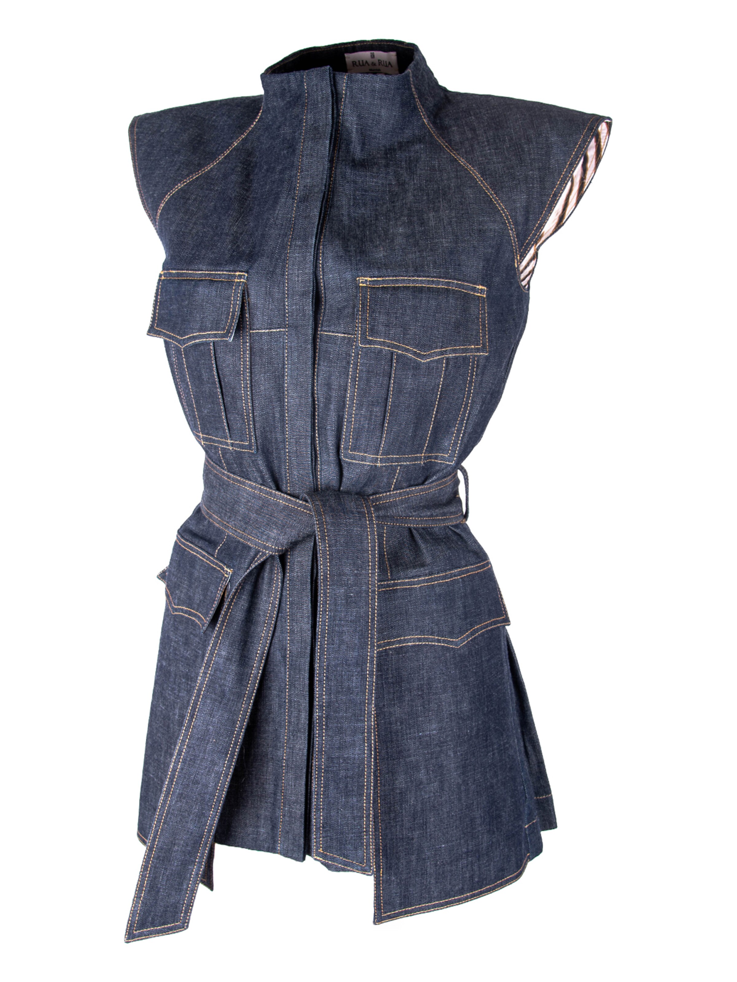 Rua & Rua Vest in Blue