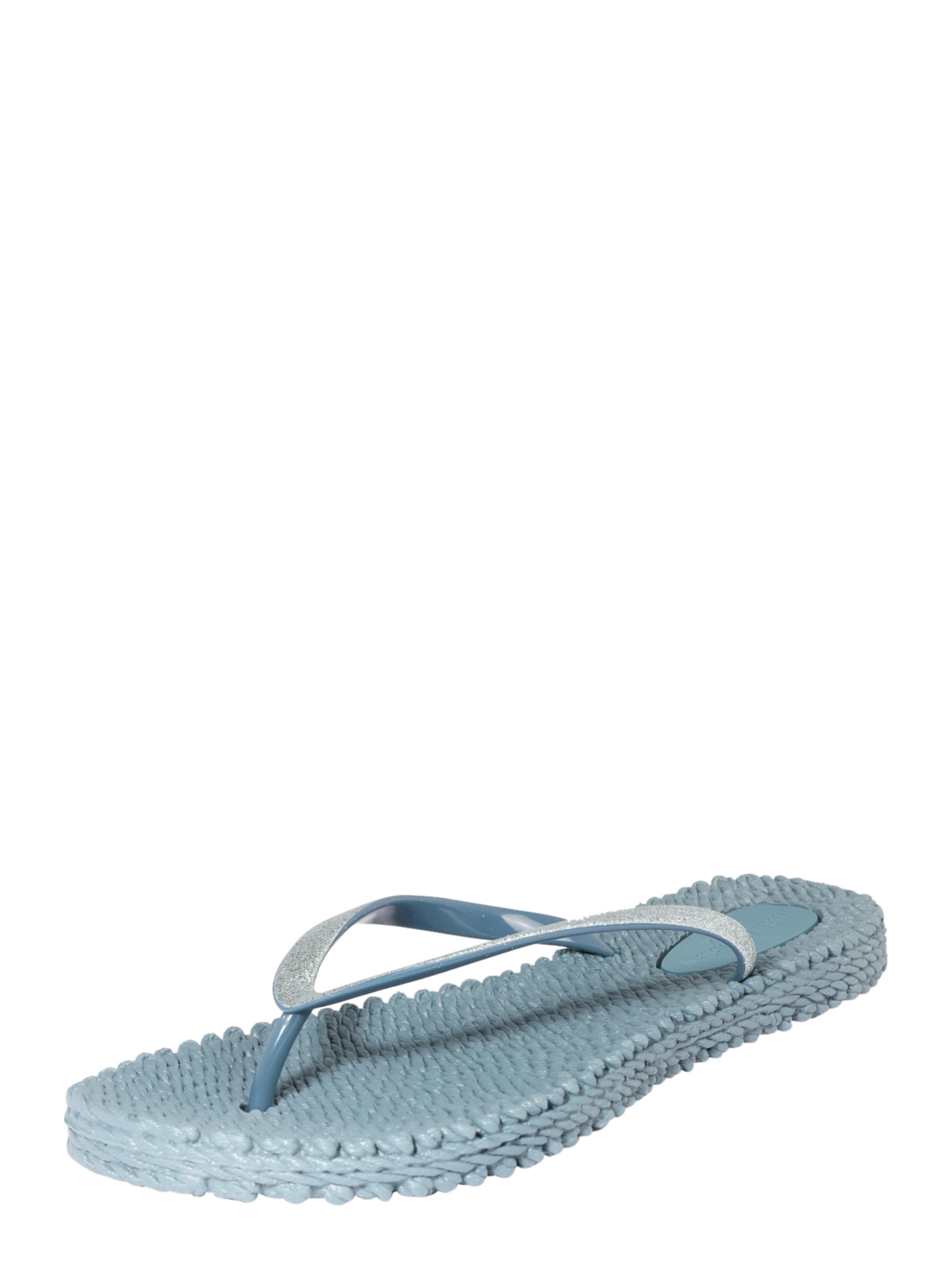 ILSE JACOBSEN Teenslipper 'Cheerful 01' in Blauw: voorkant