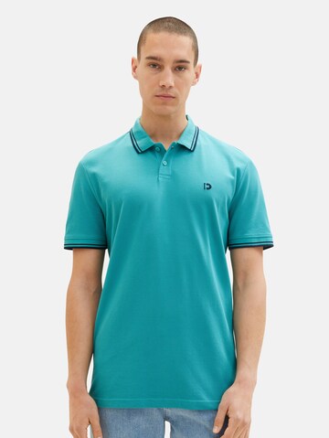 TOM TAILOR DENIM Poloshirt in Blau: predná strana