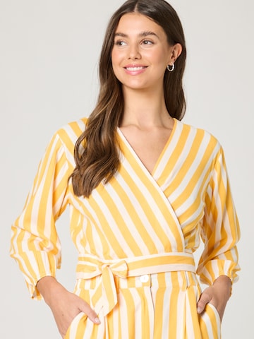 Guido Maria Kretschmer Collection Blouse in Yellow: front
