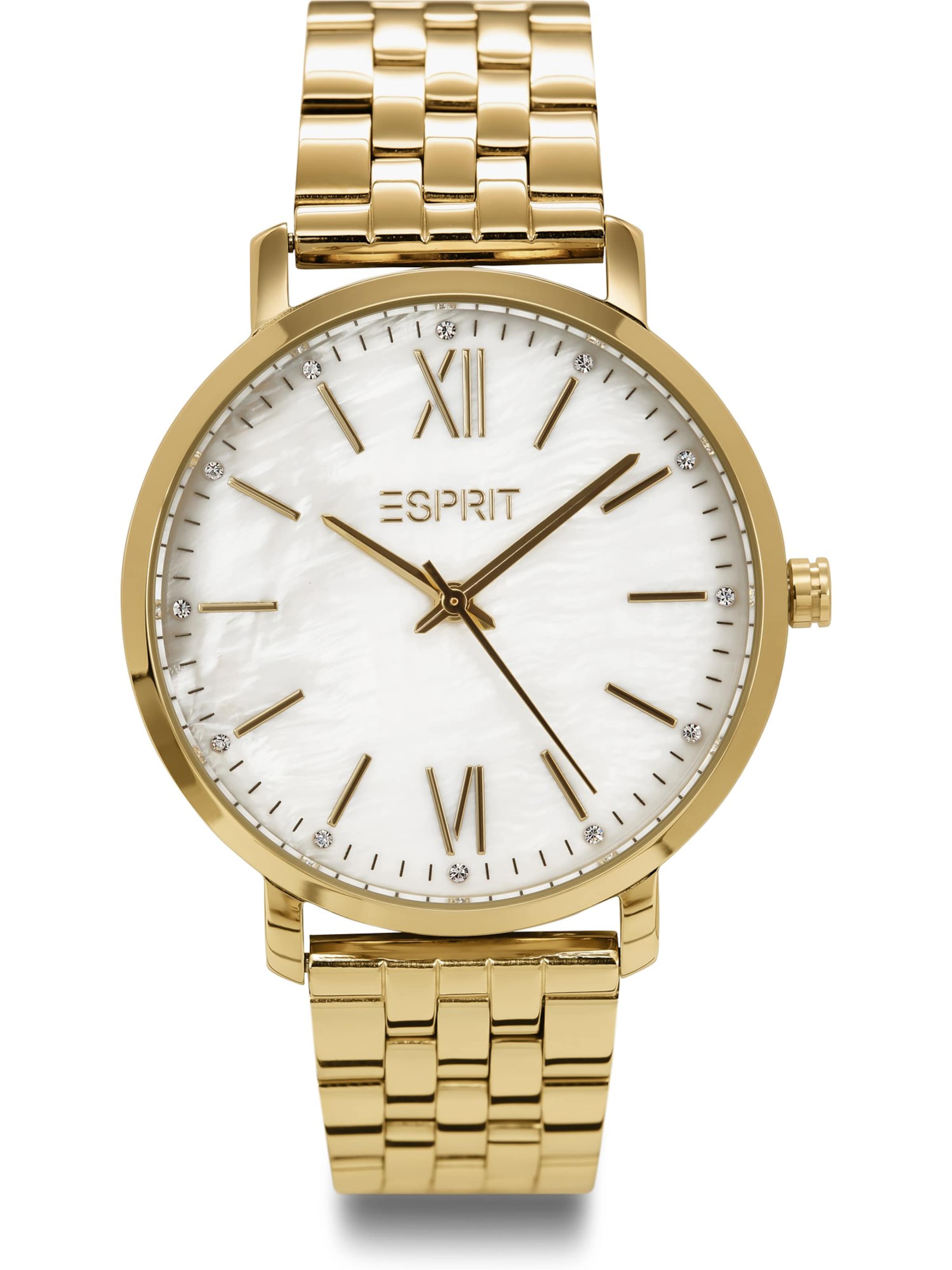 ESPRIT Analoguhr in Gold: Vorderseite