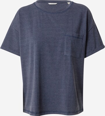 ESPRIT - Camiseta para dormir en azul: frente