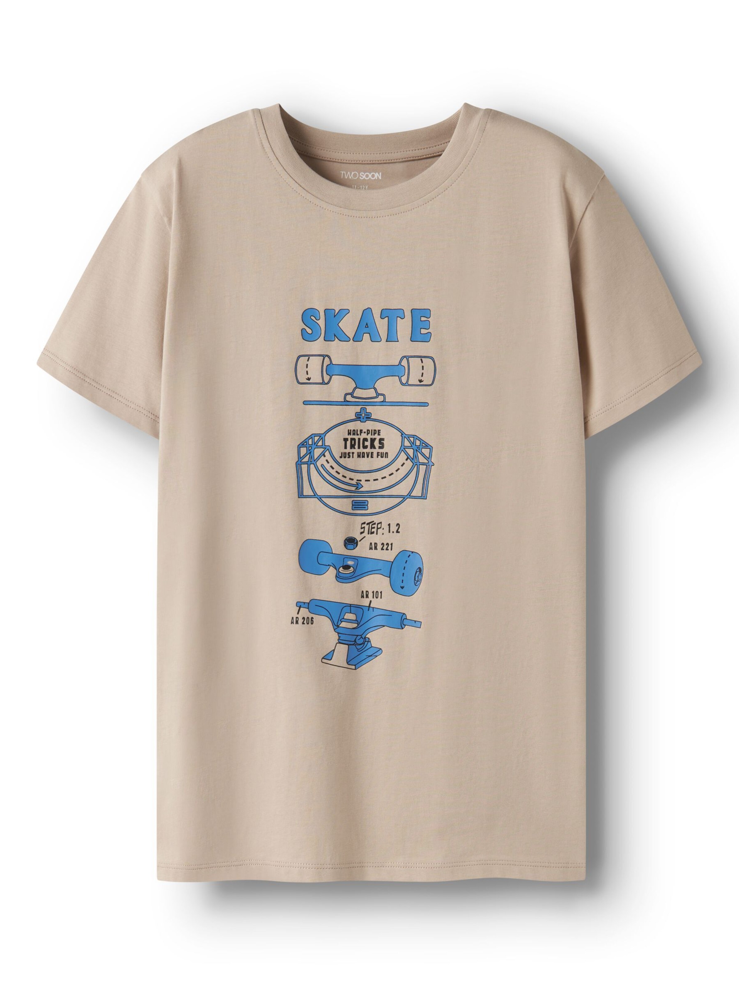 TWO SOON - Camiseta en beige