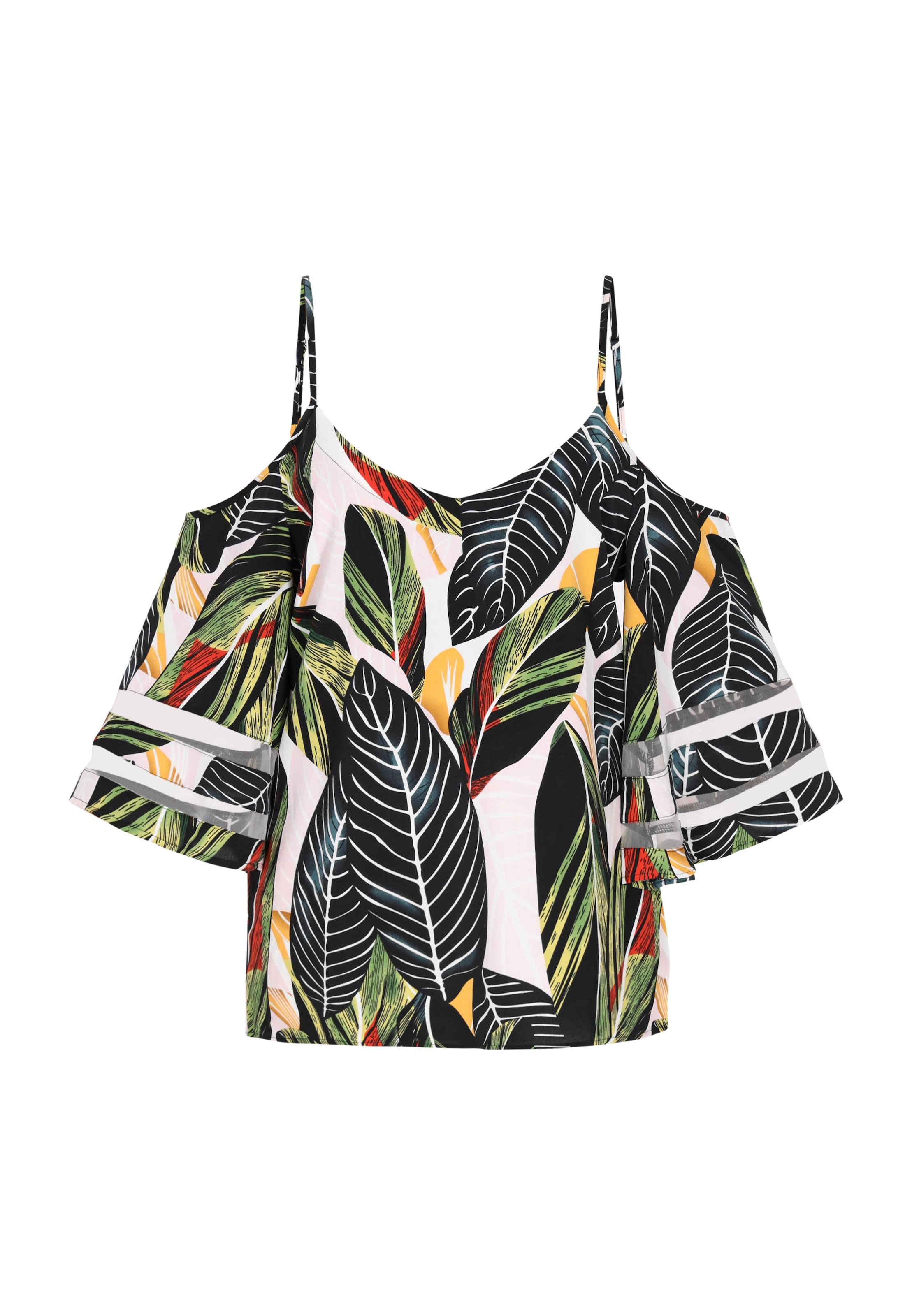 faina - Blusa 'Fashion Look' en verde: frente