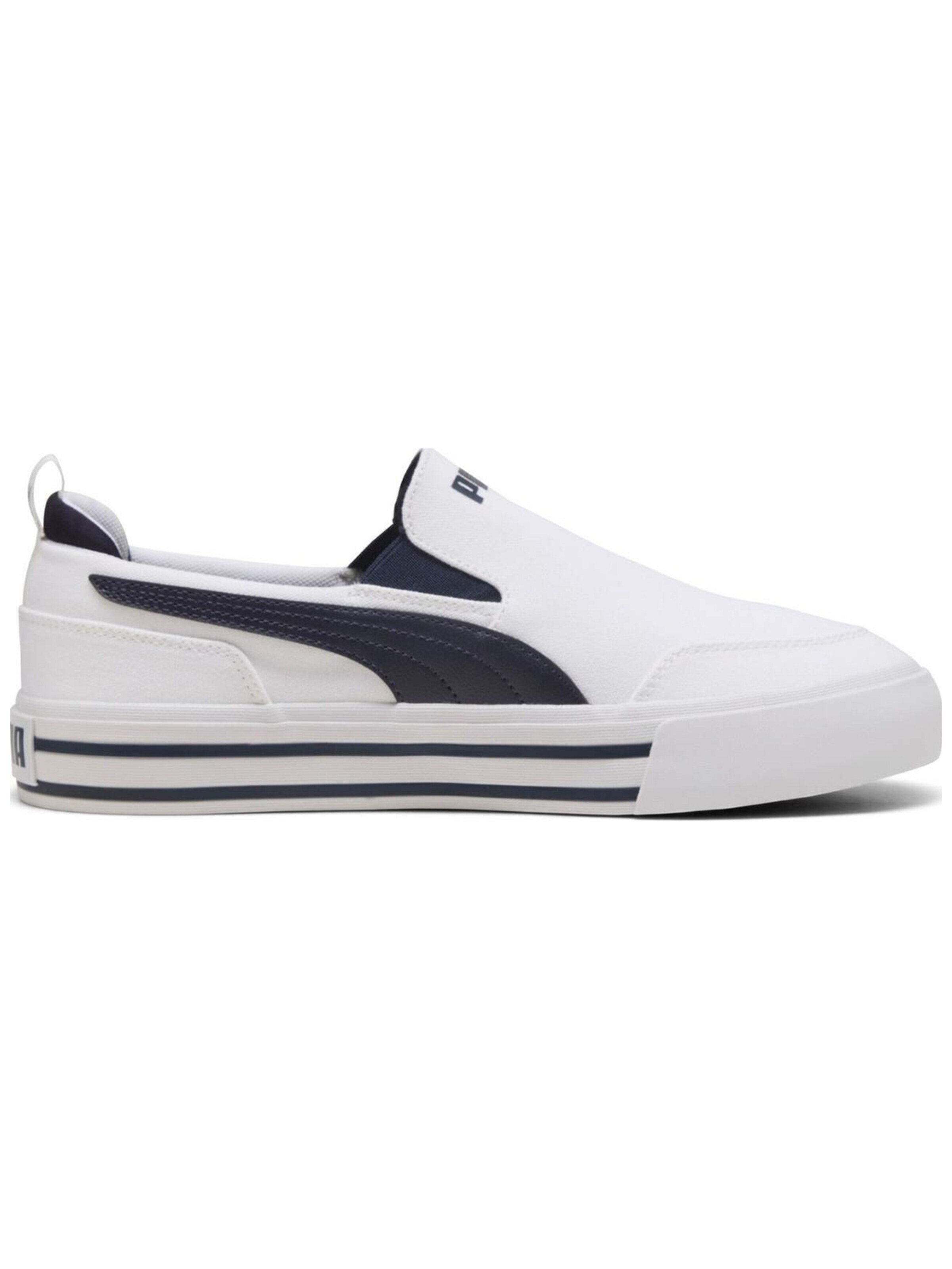 PUMA - Calzado deportivo 'Puma Court Classic Vulc Slipon' en blanco