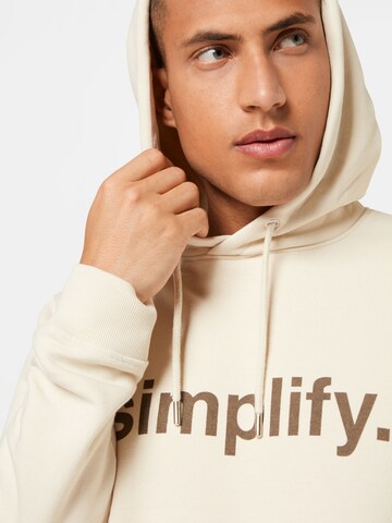 !Solid Sweatshirt in Beige