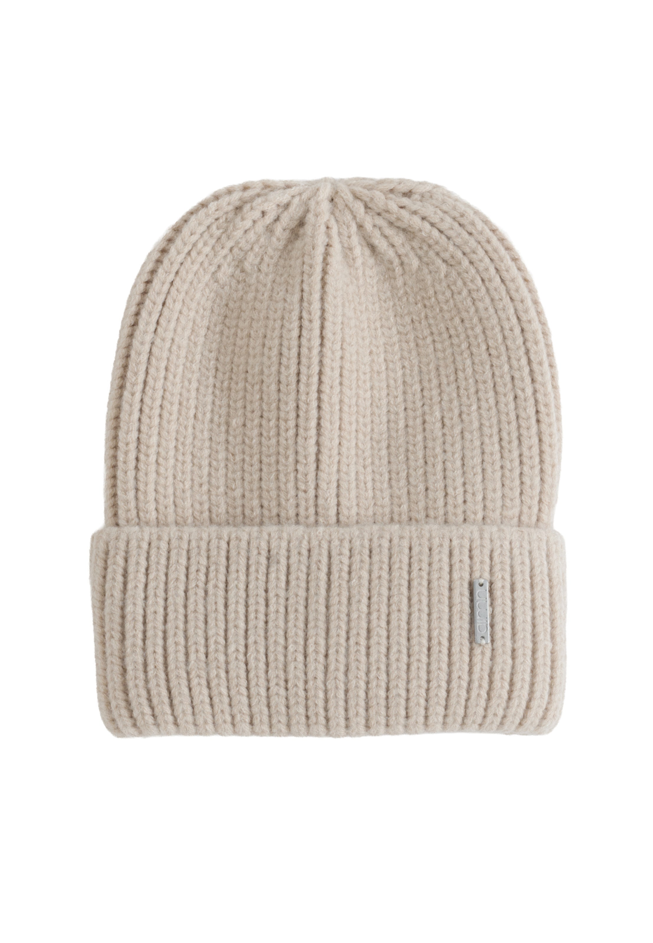 Aim'n Čepice – béžová: přední strana