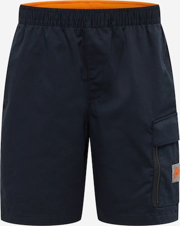 Nike Sportswear Pants in Blue: front