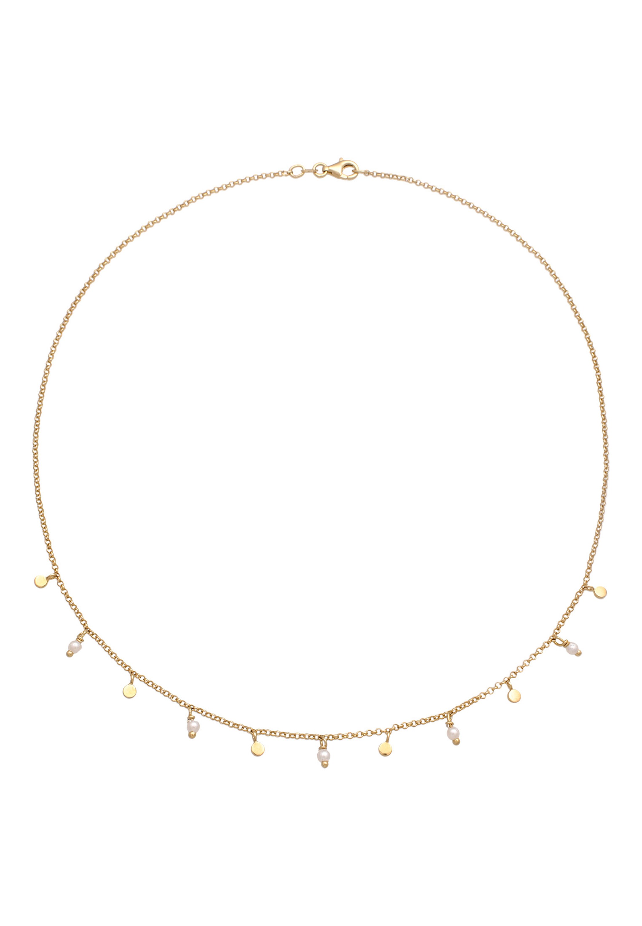 ELLI Kette in Gold: Vorderseite